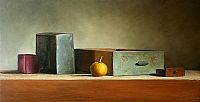 Still life with two drawers, 102x81cm, 2005.