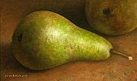 Pears, 17x42cm, 2006. SOLD