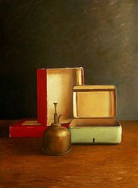 Still life with till, 61x84cm, 2004.