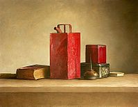 Vanitas still life, 91x70cm, 2005.