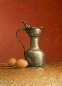 Still life with egg, 36x50cm, 2005.