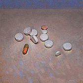Still life with, 15x15cm, 2011. SOLD