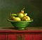 Still life with pears, 20x20cm, 2006. 