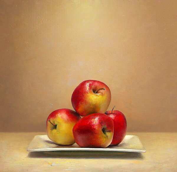 Painting: Still life with Apples
