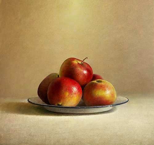 Painting: Still life with apples