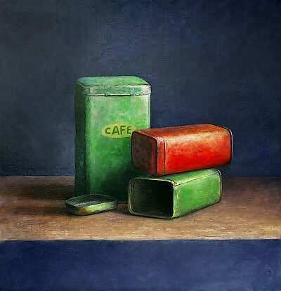 Painting: Still life with coffee Bb