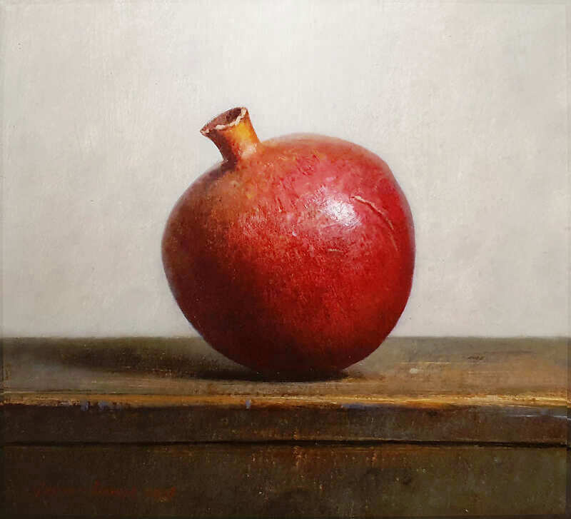 Painting: Still life with pomegranate