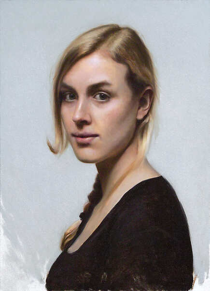 Painting: Portrait of Dutch Girl