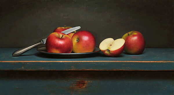 Painting: Still life with apples