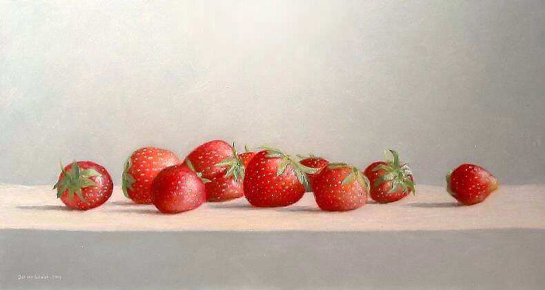 Painting: 10 Strawberries