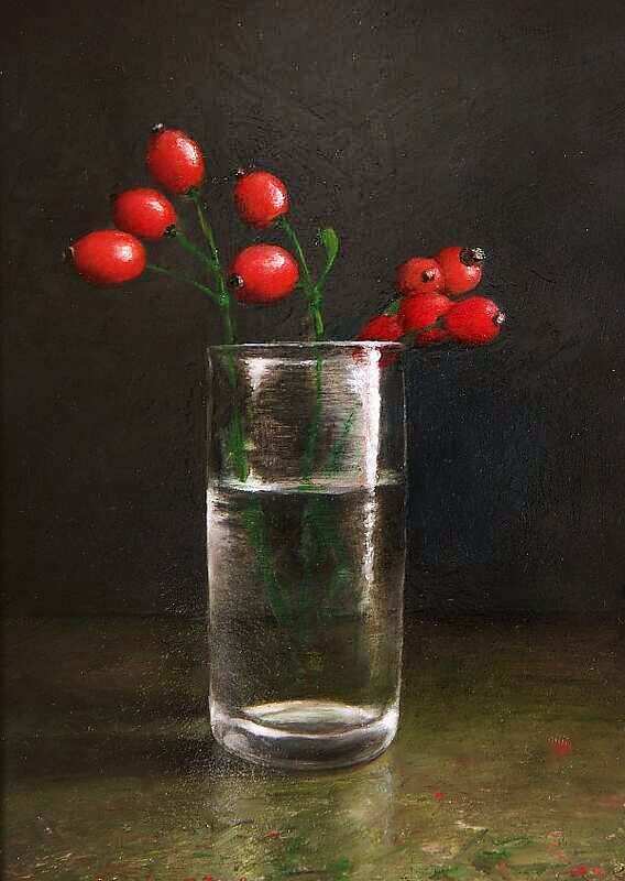 Painting: Floral still life